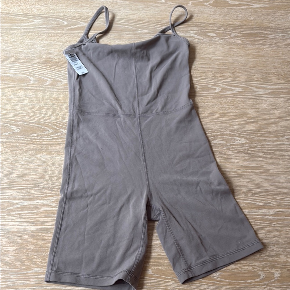Taupe Aritzia romper